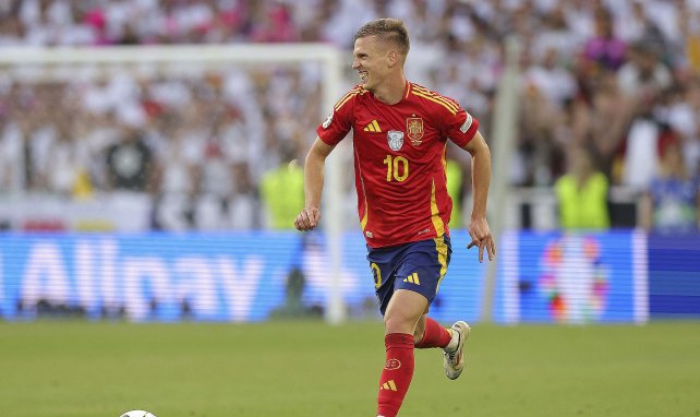 dani olmo avec l'espagne 