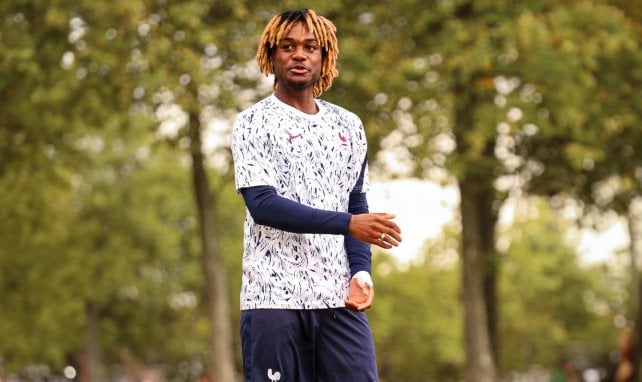 Darnell Eric Bile avec l'Equipe de France U20