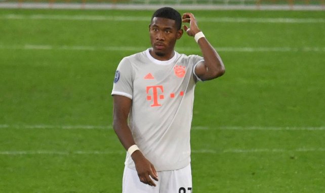 David Alaba avec le maillot du Bayern Munich