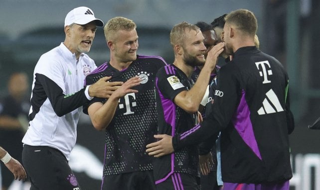 Matthijs de Ligt et Thomas Tuchel