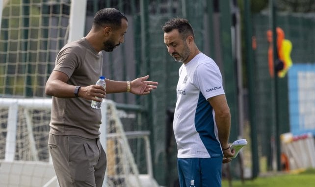 Mehdi Benatia avec Roberto De Zerbi