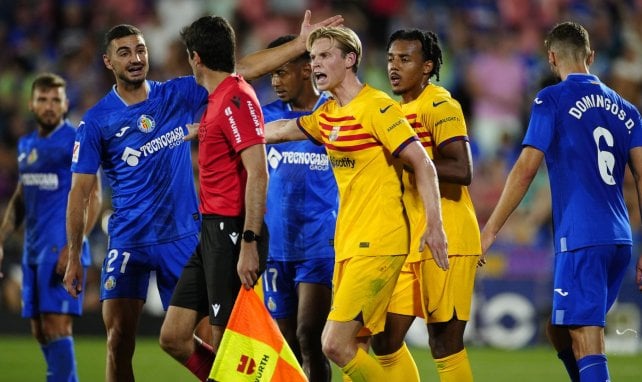 De Jong face à Getafe