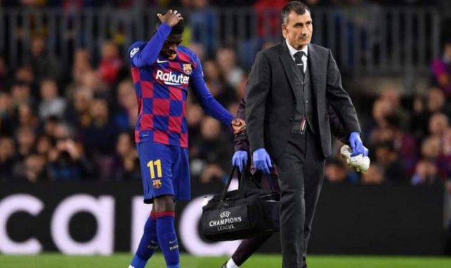 FC Barcelone : Ousmane Dembélé blessé aux ischio-jambiers