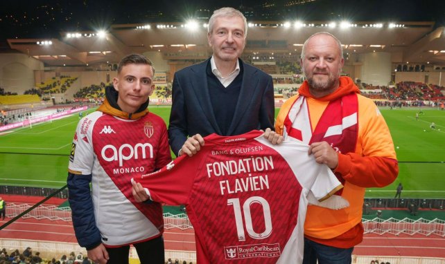 Fondation Flavien mise à l'honneur avant Monaco-PSG