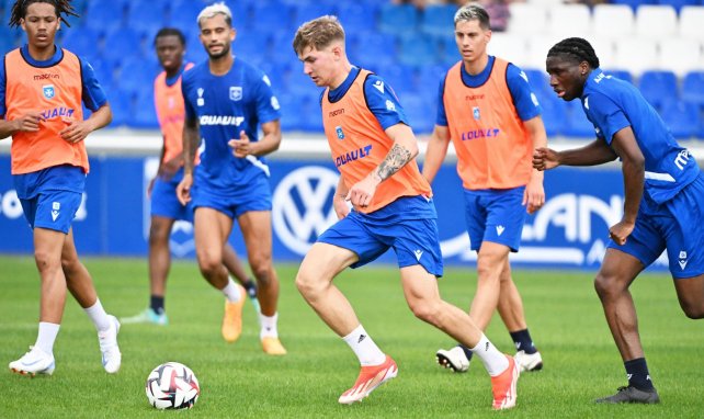 Paul Joly avec l'Aj Auxerre