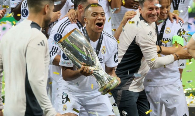 Kylian Mbappé avec le Real Madrid