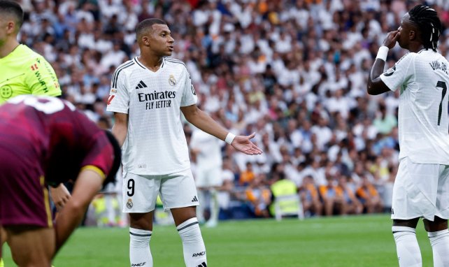 Kylian Mbappé avec le Real Madrid