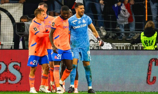 Gerónimo Rulli, sous le maillot de l'OM.