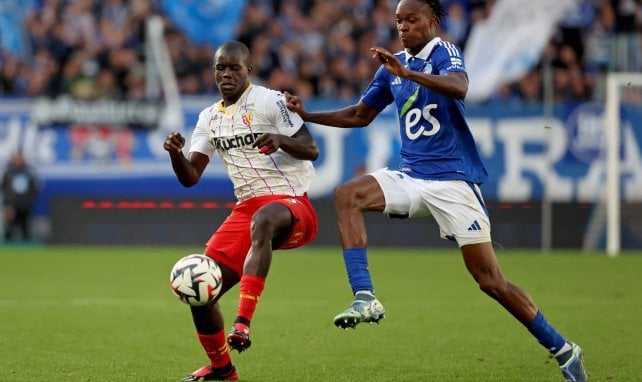 Malang Sarr avec le RC Lens