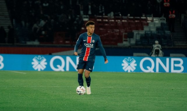 Désiré Doué avec le PSG