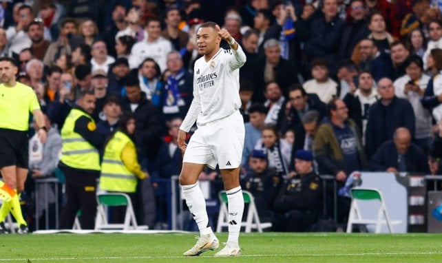 Kylian Mbappé avec le Real Madrid