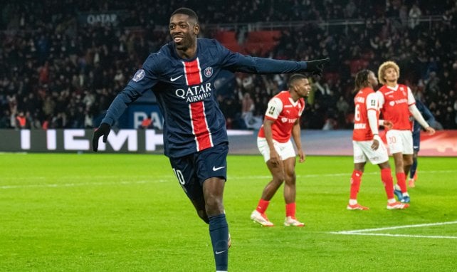 Dembélé avec le PSG