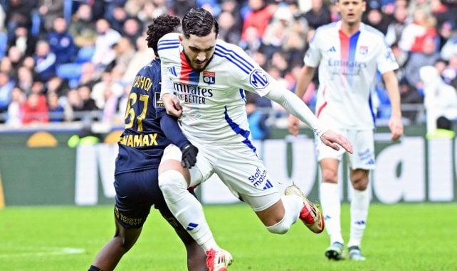 Cherki avec l'OL