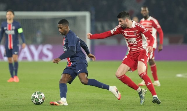 Ousmane Dembélé avec le PSG