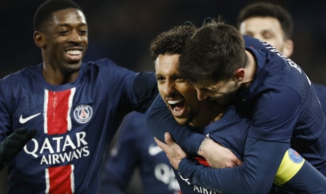 Marquinhos avec le PSG.