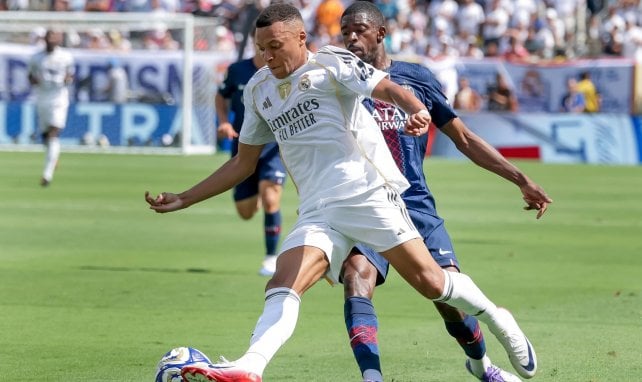 Mbappé avec le Real Madrid