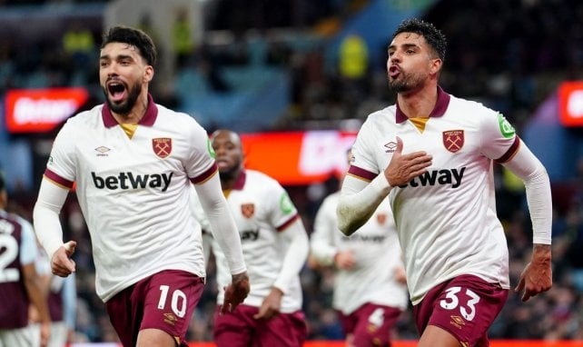 Emerson Palmieri avec Paqueta
