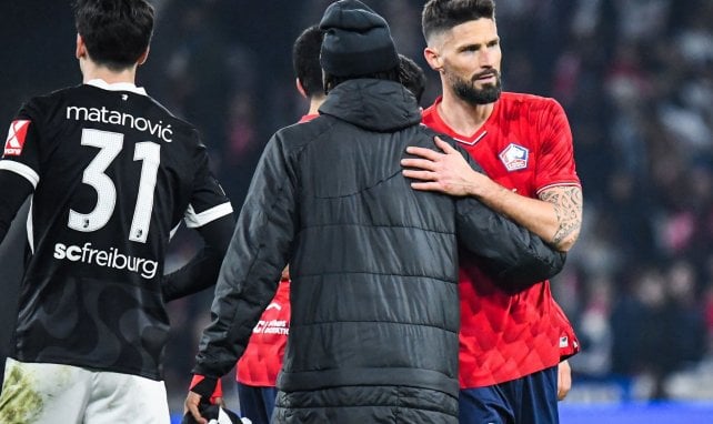 LOSC : Olivier Giroud a enfin sorti la tête de l’eau