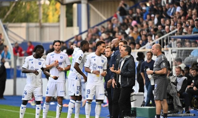Le coach d’Auxerre allume ses joueurs après la défaite face à un petit OM 