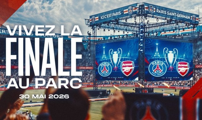 Le PSG va diffuser la finale de la Ligue des Champions au Parc des Princes