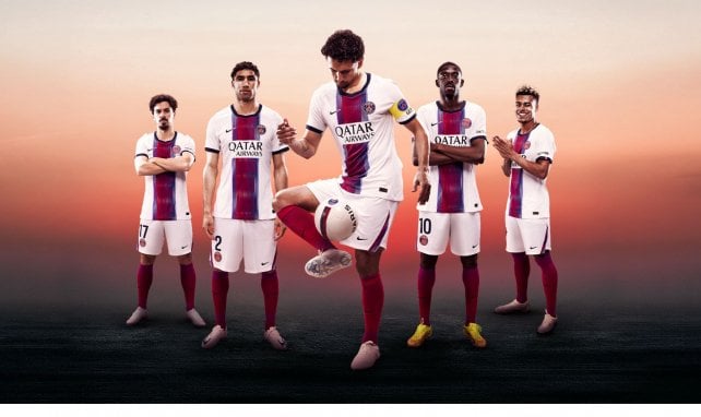 Le PSG dévoile son maillot extérieur 2026-2027 