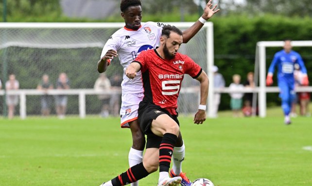 Amine Gouiri avec Rennes