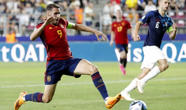 Abel Ruiz avec l'Espagne