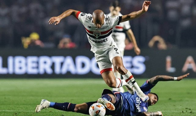 Lucas Moura avec Sao Paulo