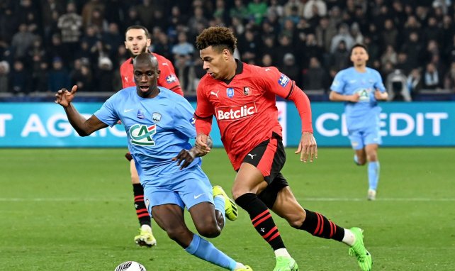 Désiré Doué avec Rennes 