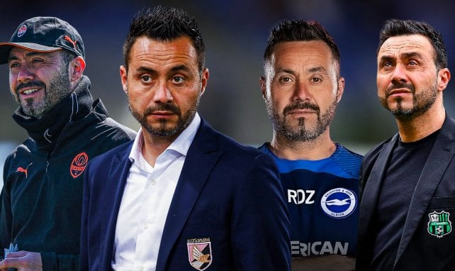 OM, Brighton, Sassuolo, Shakhtar… comment Roberto De Zerbi a quitté ses précédents clubs
