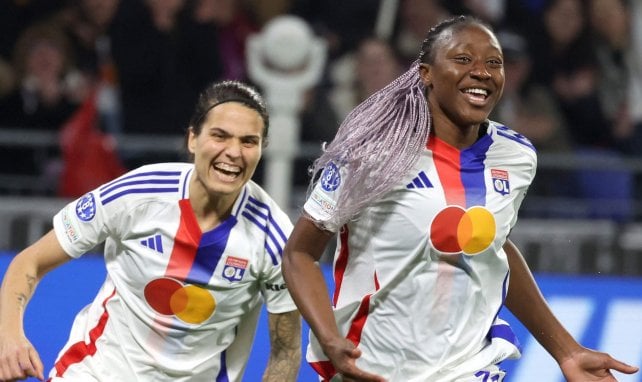 Kadidiatou Diani avec l'OL