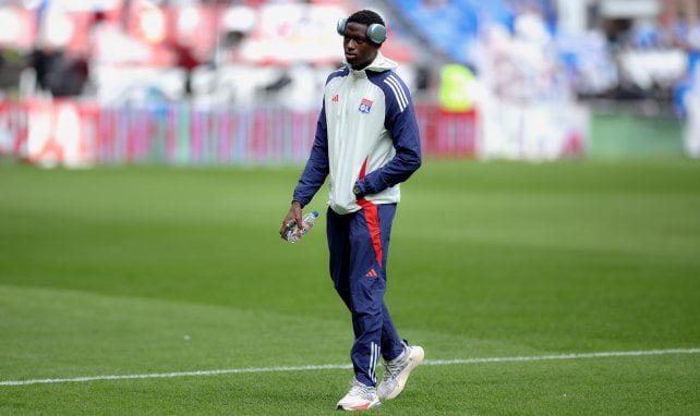 Mahamadou Diawara en action avec l'OL 