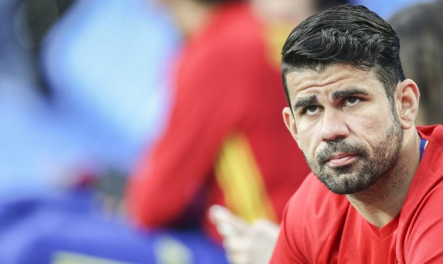 Diego Costa sur le banc d'une rencontre avec la sélection espagnole