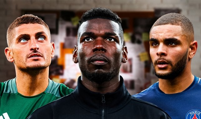 Verratti, Pogba et Kurzawa