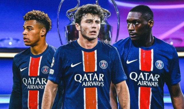 Doué, Neves et Kolo Muani