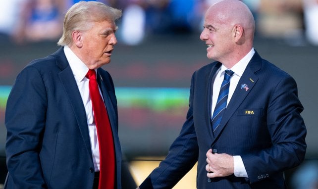 Gianni Infantino Donald Trump