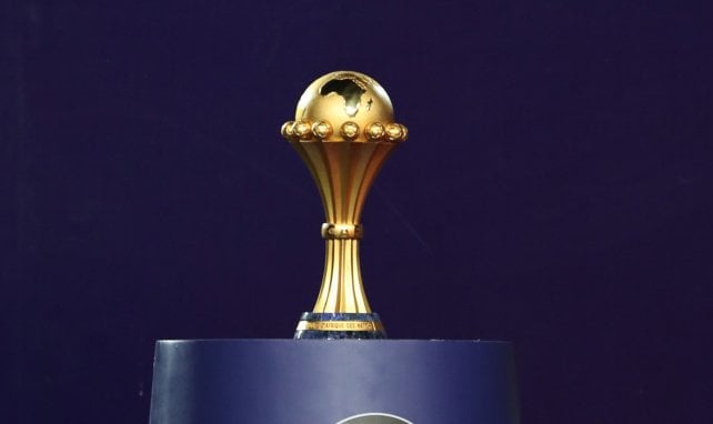 Le trophée de la Coupe d'Afrique des Nations