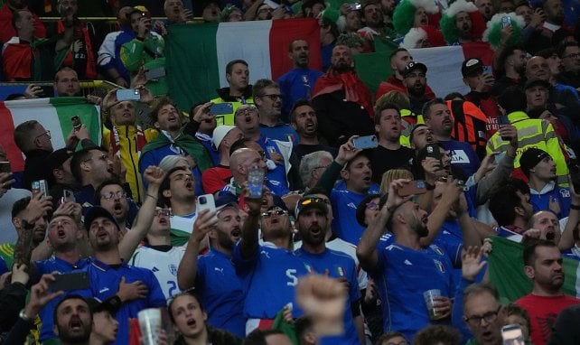 Supporters italiens