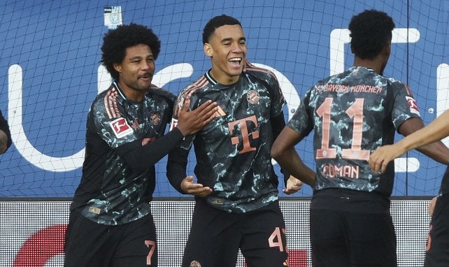 Gnabry, Musiala et Coman avec le Bayern Munich