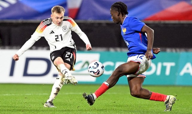 Maximilian Beier (Allemagne) et Ismaël Doukouré (France) 