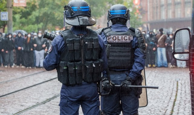 Strasbourg : les manifestations strasbourgeoises se sont invitées dans le choc face au PSG
