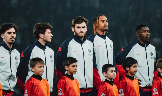 Khvicha Kvaratskhelia avec le PSG