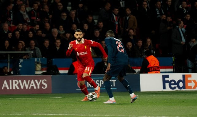 Mohamed Salah avec Liverpool