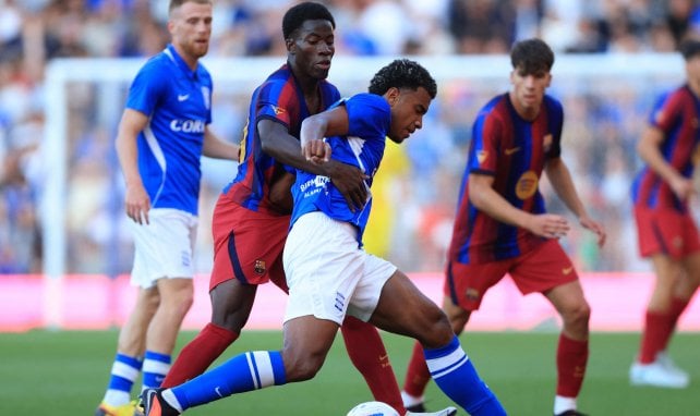 FC Barcelone : Hansi Flick veut faire un coup de génie avec la pépite Ebrima Tunkara