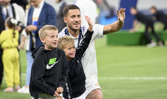 Hazard avec le Real Madrid