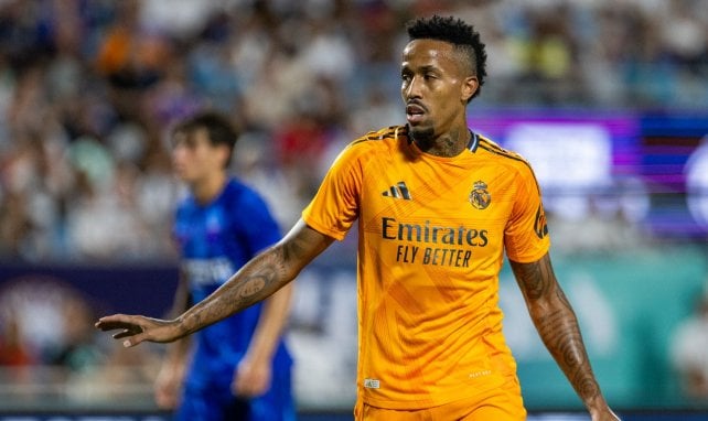 Éder Militão sous le maillot du Real Madrid 