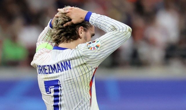 Antoine Griezmann, mis en échec contre les Pays-Bas