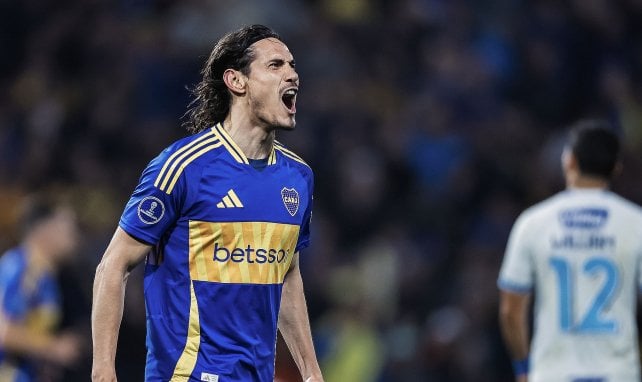 Edinson Cavani à Boca Juniors