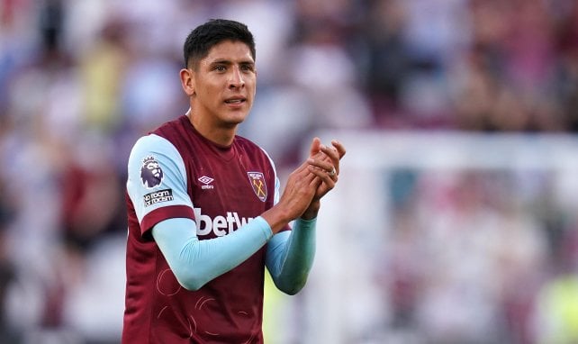 Edson Álvarez avec West Ham