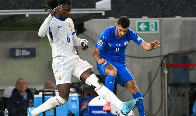 Eduardo Camavinga avec les Bleus. 